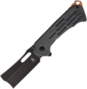 Kizer Cutlery Quatch Linerlock Black Micarta Folding Bohler N690 Knife 3574N1