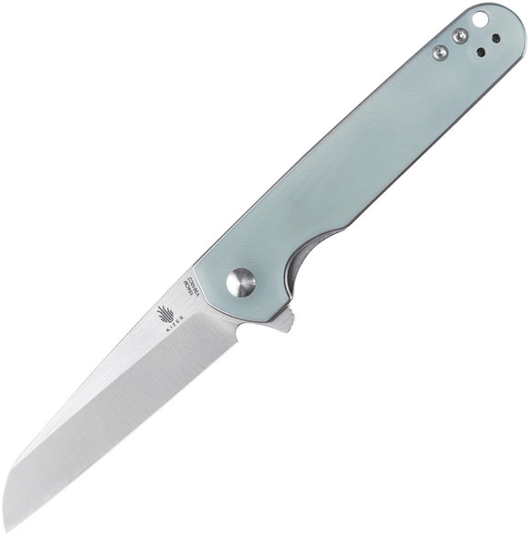 Kizer Cutlery LP Jade Linerlock 154cm Reverse Tanto Folding Knife 3610c2