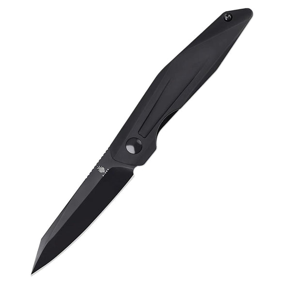 Kizer Cutlery Spot Linerlock Black Aluminum Folding 154CM Pocket Knife V3620C2