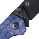 Kizer Cutlery Begleiter Blue Denim Micarta Folding Knife 44582c1