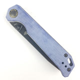 Kizer Cutlery Begleiter Blue Denim Micarta Folding Knife 44582c1