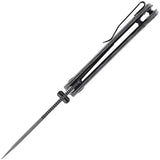 Kizer Cutlery Begleiter 2 Knife Linerlock Black Micarta Folding 154CM 44582TC1