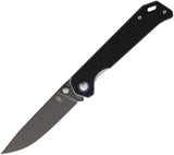 Kizer Cutlery Begleiter Linerlock Black G10 Folding VG-10 Knife 4458N1