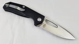 Kizer Cutlery Kesmec Black G-10 Plain Edge Folding Pocket Knife - V4461A1