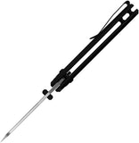 Kizer Cutlery C01C Sheepdog Clutch Lock Black Aluminum Folding Knife V4488AC2