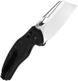 Kizer Cutlery C01C Sheepdog Clutch Lock Black Aluminum Folding Knife V4488AC2
