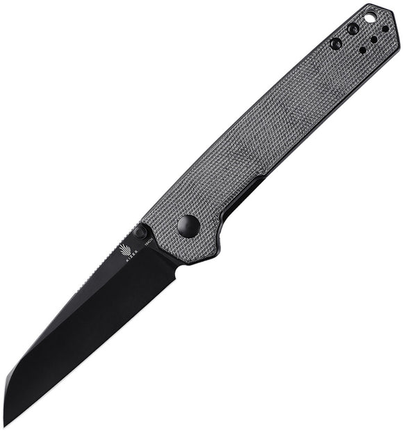 Kizer Cutlery Domin Pocket Knife Linerlock Black Micarta Folding 154CM 4516SC1