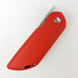 Kizer Cutlery Comfort Red G10 Folding Knife 154cm stonewashed blade 4559c1