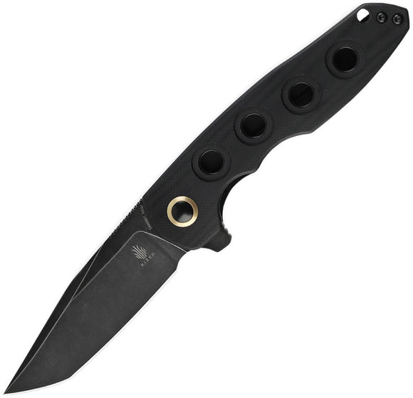 Kizer Cutlery Z-82 Linerlock Black G10 Folding Bohler N690 Pocket Knife V4568N1