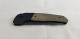 Kizer Cutlery In Yan Linerlock Black G10/Green Micarta Folding N690 Knife 4573N1