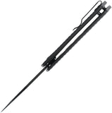 Kizer Cutlery Lan Black G10 Folding Bohler N690 Tanto Pocket Knife 4577N1