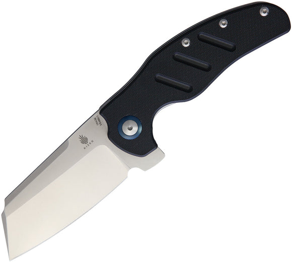 Kizer Cutlery Sheepdog XL Black G10 Folding 154CM Stainless Pocket Knife V5488C1