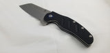 Kizer Cutlery Sheepdog XL Black G10 Folding 154CM Stainless Pocket Knife V5488C1