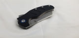 Kizer Cutlery Sheepdog XL Black G10 Folding 154CM Stainless Pocket Knife V5488C1