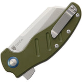 Kizer Cutlery Sheepdog XL Green G10 Folding 154CM Pocket Knife V5488C2