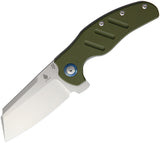 Kizer Cutlery Sheepdog XL Green G10 Folding 154CM Pocket Knife V5488C2