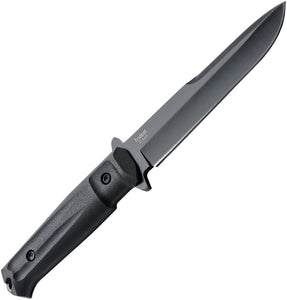 Kizlyar Trident Tactical Echelon Black Titanium D2 Steel Fixed Blade Knife 0215