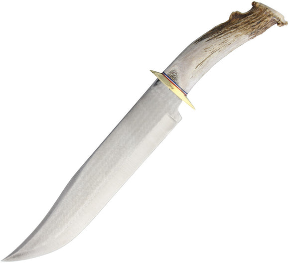 Ken Richardson Knives Fixed Blade Sntler Bowie Knife 1411
