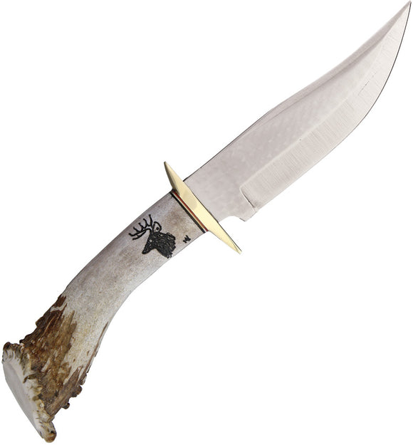 Ken Richardson Knives 6in 1085HC Steel Fixed Blade Bowie Knife 1432