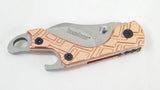 Kershaw Cinder Copper Linerlock Folding Pocket Knife Bottle Opener 1025CUX