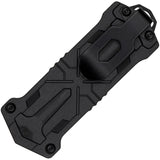 Kershaw Kapsule Sliding Button Lock Manual OTF Black GFN 8Cr13MoV Knife 1190BW