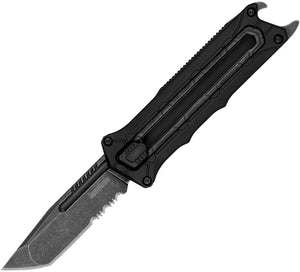 Kershaw Interstellar Slide Button Lock Manual OTF Black GFN 8Cr13MoV Knife 1195