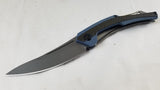 Kershaw Reverb XL Linerlock Blue G10/Carbon Fiber Folding Pocket Knife 1225