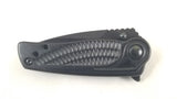 Kershaw Spoke Linerlock A/O Black Stainless Folding 4Cr14 Pocket Knife 1313BLKX