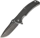 Kershaw Headgrille Framelock A/O Stainless Blade Black Folding Knife EDC 1325X