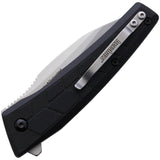 Kershaw Rhetoric Linerlock Black A/O Assisted Open Folding Knife 1342x