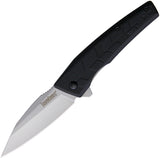 Kershaw Rhetoric Linerlock Black A/O Assisted Open Folding Knife 1342x