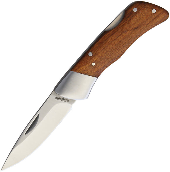 Kershaw Mesquite Wood Lockback Folding Knife 1362