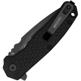 Kershaw Conduit Linerlock A/O Black Nylon 8Cr13MoV Stainless Folding Pocket Knife 1407