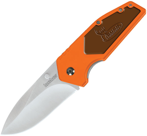 Kershaw Buck Commander 3/4 Ton Linerlock Orange Folding Knife 1446ORBCX