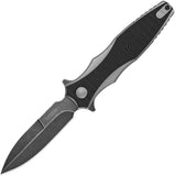 Kershaw Decimus Framelock A/O Blackwash 8Cr13MoV Bayonet Folding Knife 1559