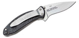 Kershaw Scallion Folding Knife Speed Safe 3 1/2" 420 Stainless Bead Blast - 1620