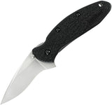 Kershaw Scallion Folding Knife Speed Safe 3 1/2" 420 Stainless Bead Blast - 1620