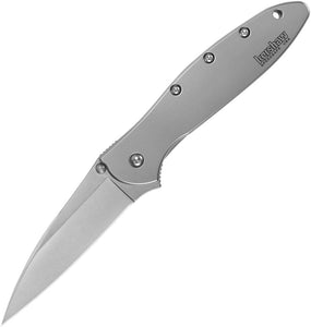 Kershaw Leek Folding Knife Framelock Stainless 14C28N Wharncliffe Blade 1660X