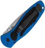 Kershaw Blur Linerlock A/O Blue Aluminum Folding MagnaCut Pocket Knife 1670NBMAG