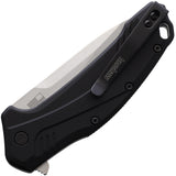 Kershaw Link Assisted Linerlock Black Aluminum Folding Knife USA1776BLK20CV