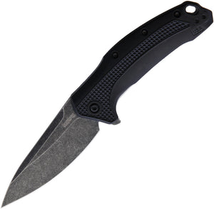 Kershaw Link Linerlock A/O Blackwash Folding Pocket Knife 1776bwx