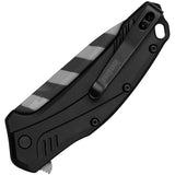 Kershaw Link Knife Linerlock A/O Black Aluminum Folding Tiger 20CV 1776TS20CV