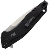 Kershaw Dividend Linerlock A/O Black Aluminum Folding MagnaCut Knife 1812BLKMAG