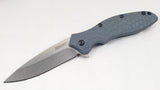 Kershaw Oso Sweet Linerlock A/O Gray SpeedSafe Folding Knife 1830GRYSW