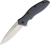 Kershaw Oso Sweet Linerlock A/O Gray SpeedSafe Folding Knife 1830GRYSW