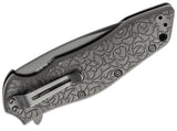 Kershaw Kuro Linerlock A/O Black Folding Pocket Knife 1835tblkstwmx