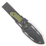 Kershaw Deschutes Caper Fixed Blade Knife Green D2 Steel w/ Belt Sheath 1882