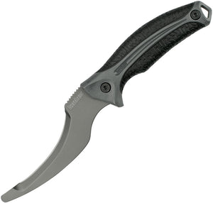 Kershaw Black  Zip It Pro Lonerlock 9" Fixed Knife Hunting Ti-Carbon - 1894x
