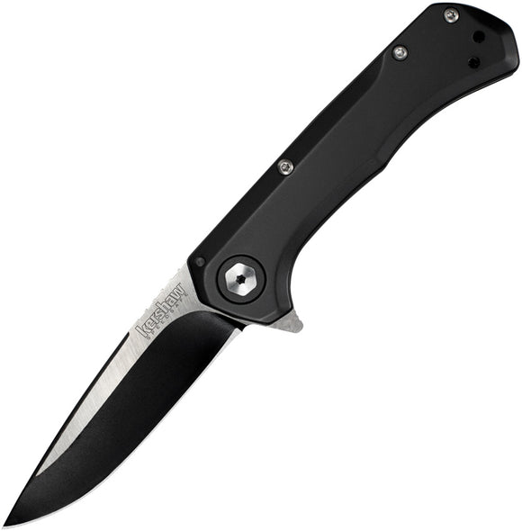 Kershaw Showtime Pocket Knife Framelock A/O Black Stainless Folding 8Cr13 1955X