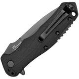 Kershaw RJ Tactical Pocket Knife Linerlock A/O Black GRN Folding 8Cr13MoV 1987X